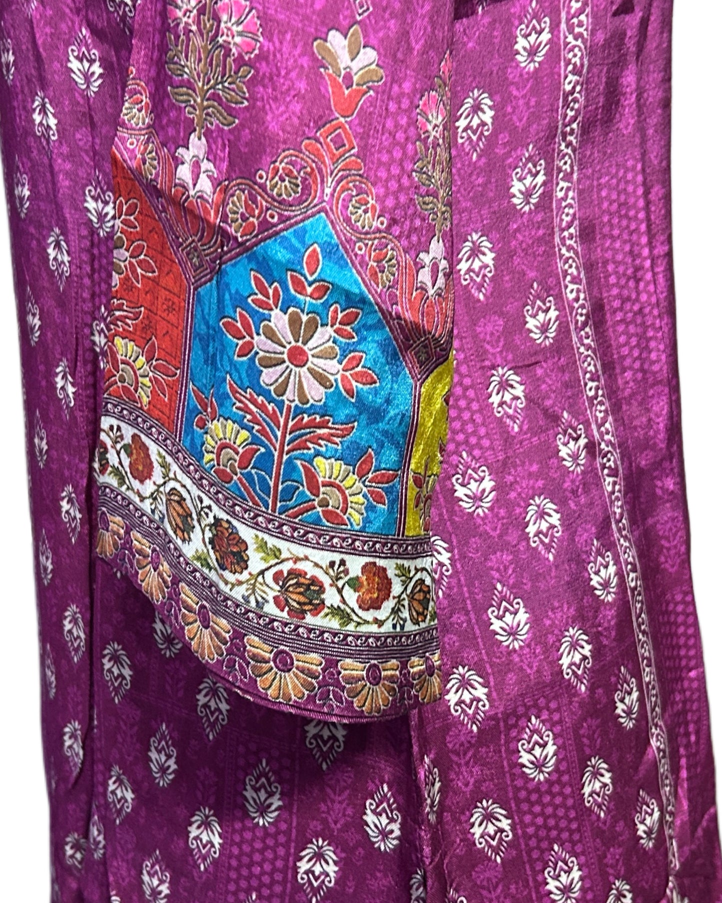 Purple Muslin Printed Salwar Suit with Matching Dupatta | Threads & Twirls