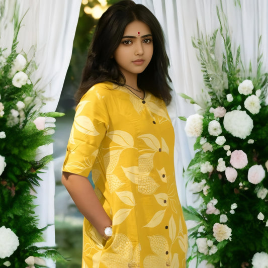 A-Line Coords Set - Yellow | Threads & Twirls