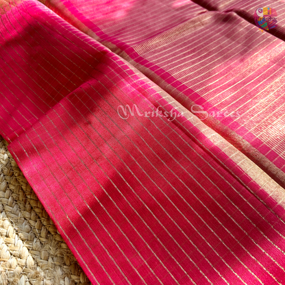 Fancy Cotton Saree with Checks & Zari Border | Lightweight Saree with Running Blouse – 8 Colors | Threads & Twirls